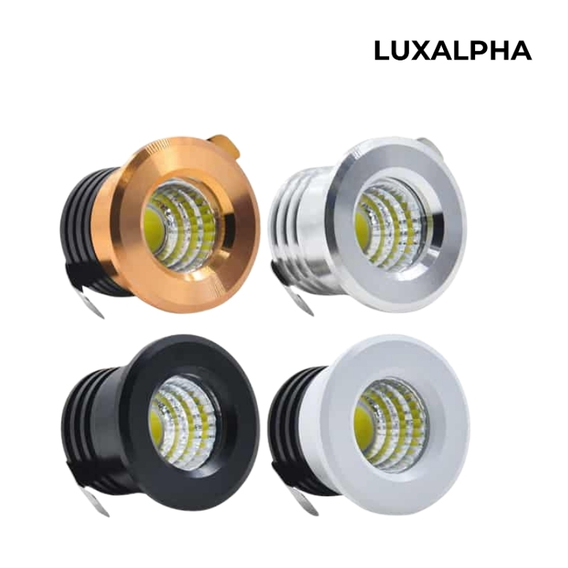 Đèn Downlight Âm Trần Mini 1W LUXALPHA