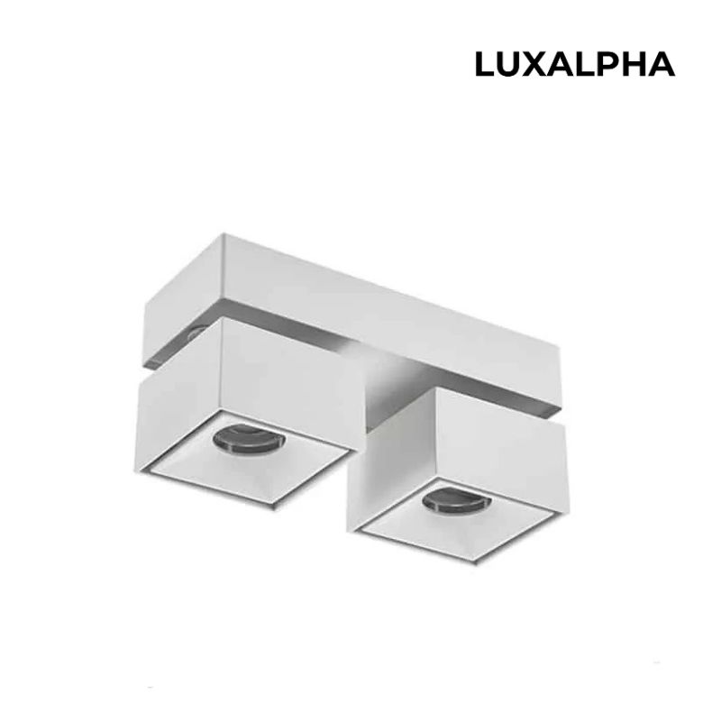 Đèn Đôi Gắn Trần Điều Chỉnh Góc Chiếu LUXALPHA