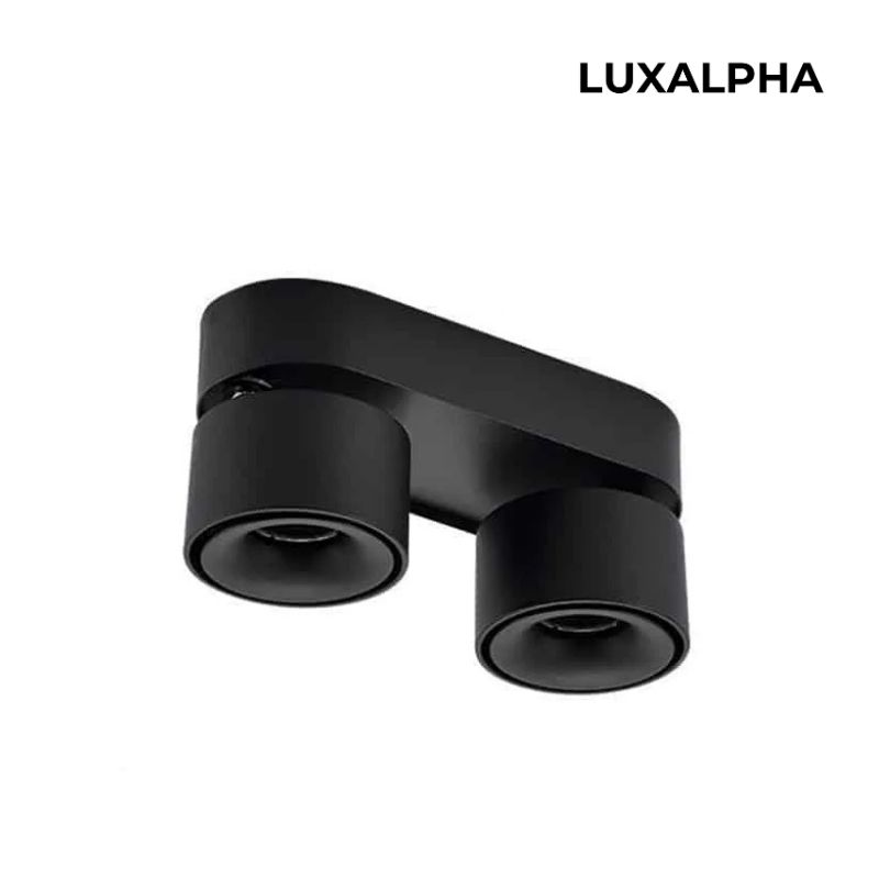 Đèn Đôi Gắn Trần Điều Chỉnh Góc Chiếu LUXALPHA