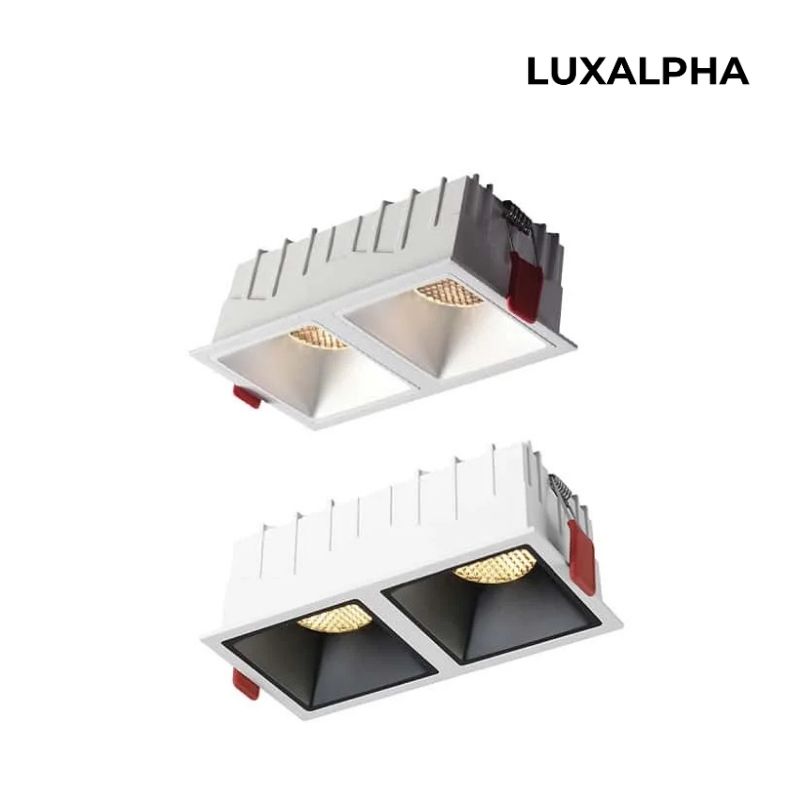 Đèn Downlight Âm Trần Đôi 20W 70W LUXALPHA