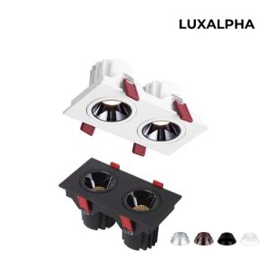 LUXALPHA Downlight Âm Trần Đôi 20W 70W