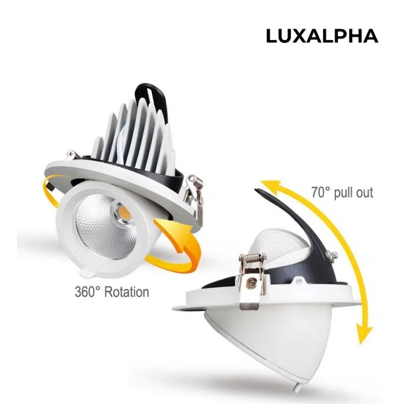 Đèn Downlight Gimbal LUXALPHA