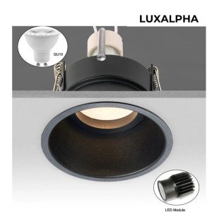 LUXALPHA Downlight GU10, MR16 Led Module