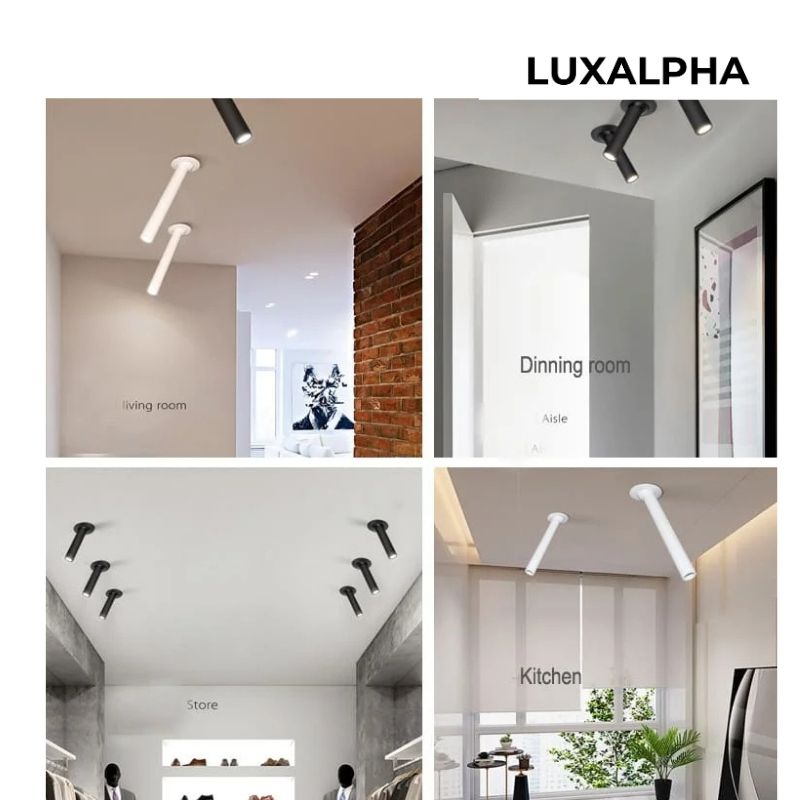 Đèn Downlight Hình Trụ Dài LUXALPHA