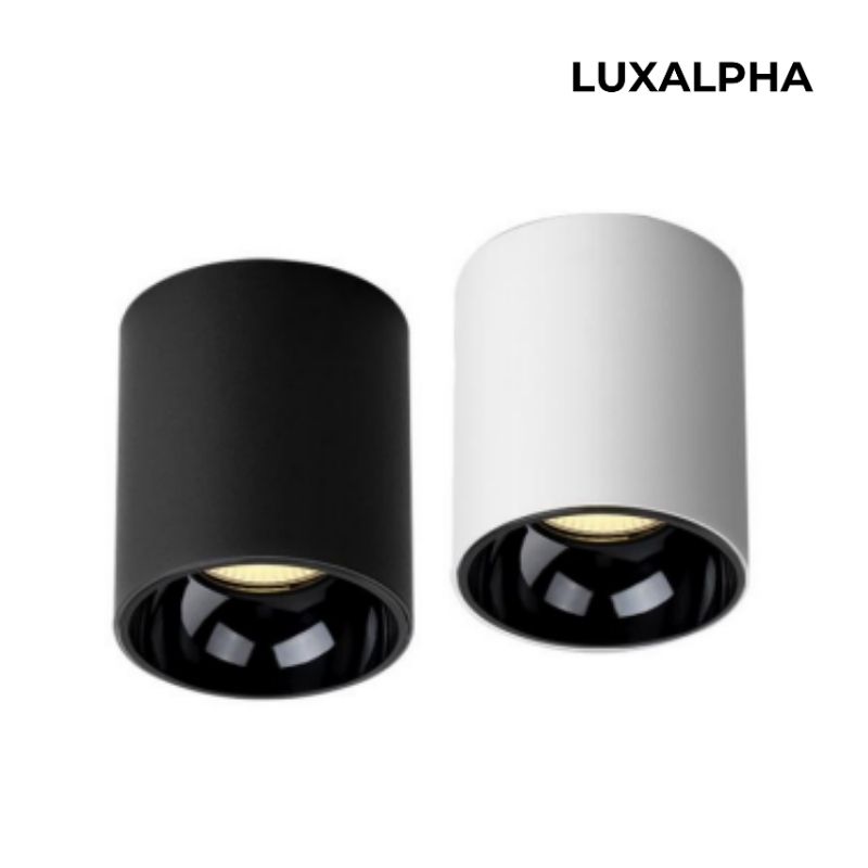 Đèn Ốp Trần Hình Trụ Tròn IP65 LUXALPHA