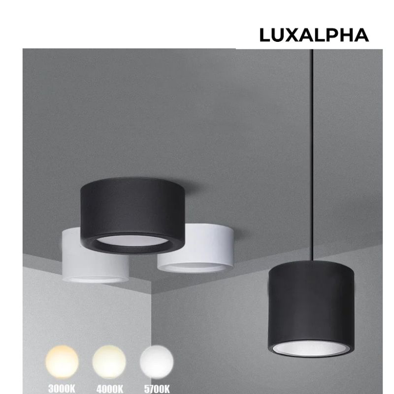 Đèn Ốp Trần Hình Trụ LUXALPHA