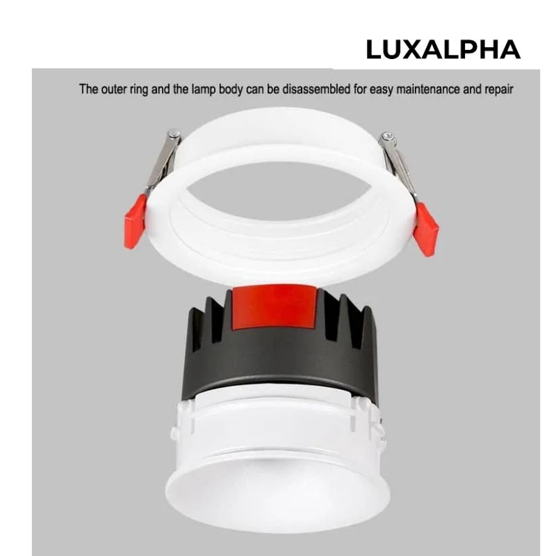 Đèn Spotlight Âm Trần Chống Ẩm IP65 LUXALPHA